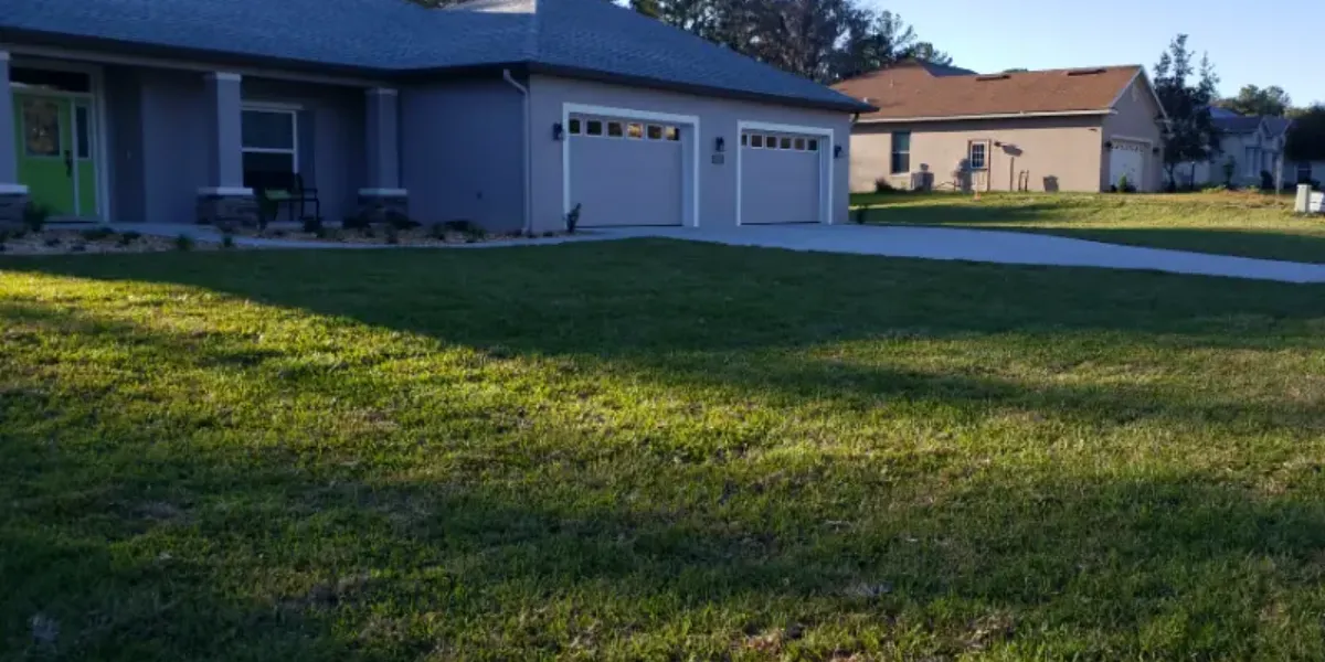 Sod install in Central Florida