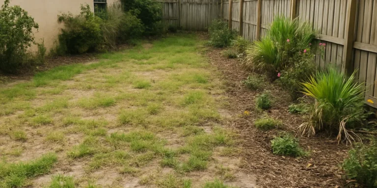 restore a neglected lawn