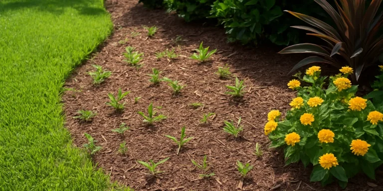 keep weeds out of garden beds